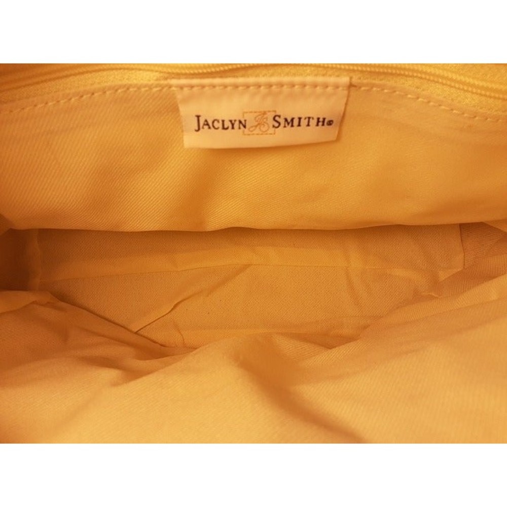 Jaclyn Smith Spring Fresh Yellow & Lilac Shoulder Bag NWT Vintage Stock - Picture 9 of 11